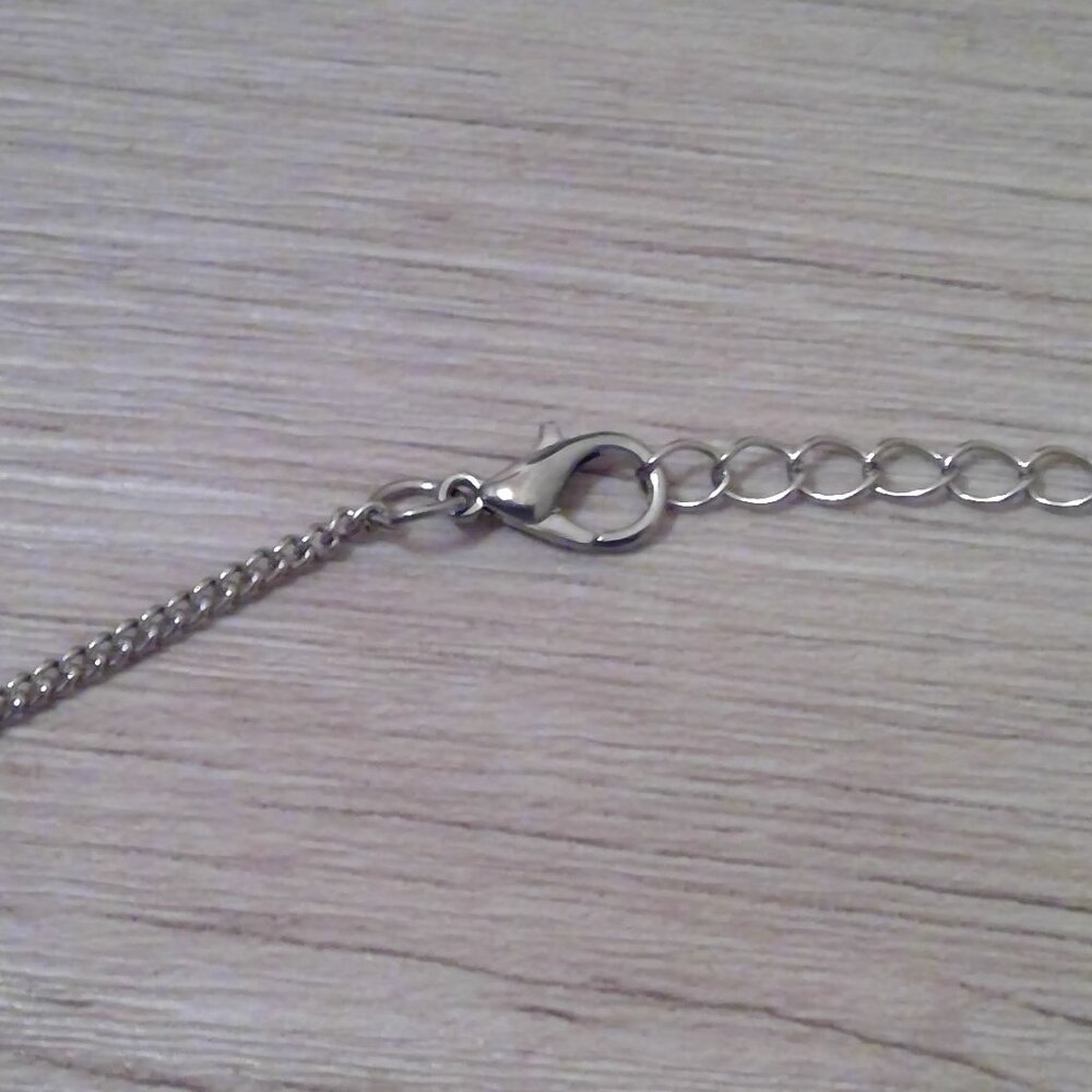 Pink Medallion Necklace - Picture 3 of 3
